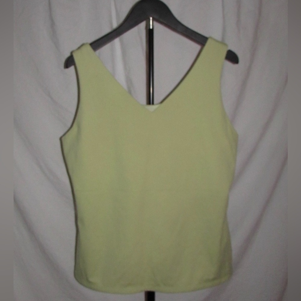 Essentials Lime green Tank Top - Picture 2 of 3